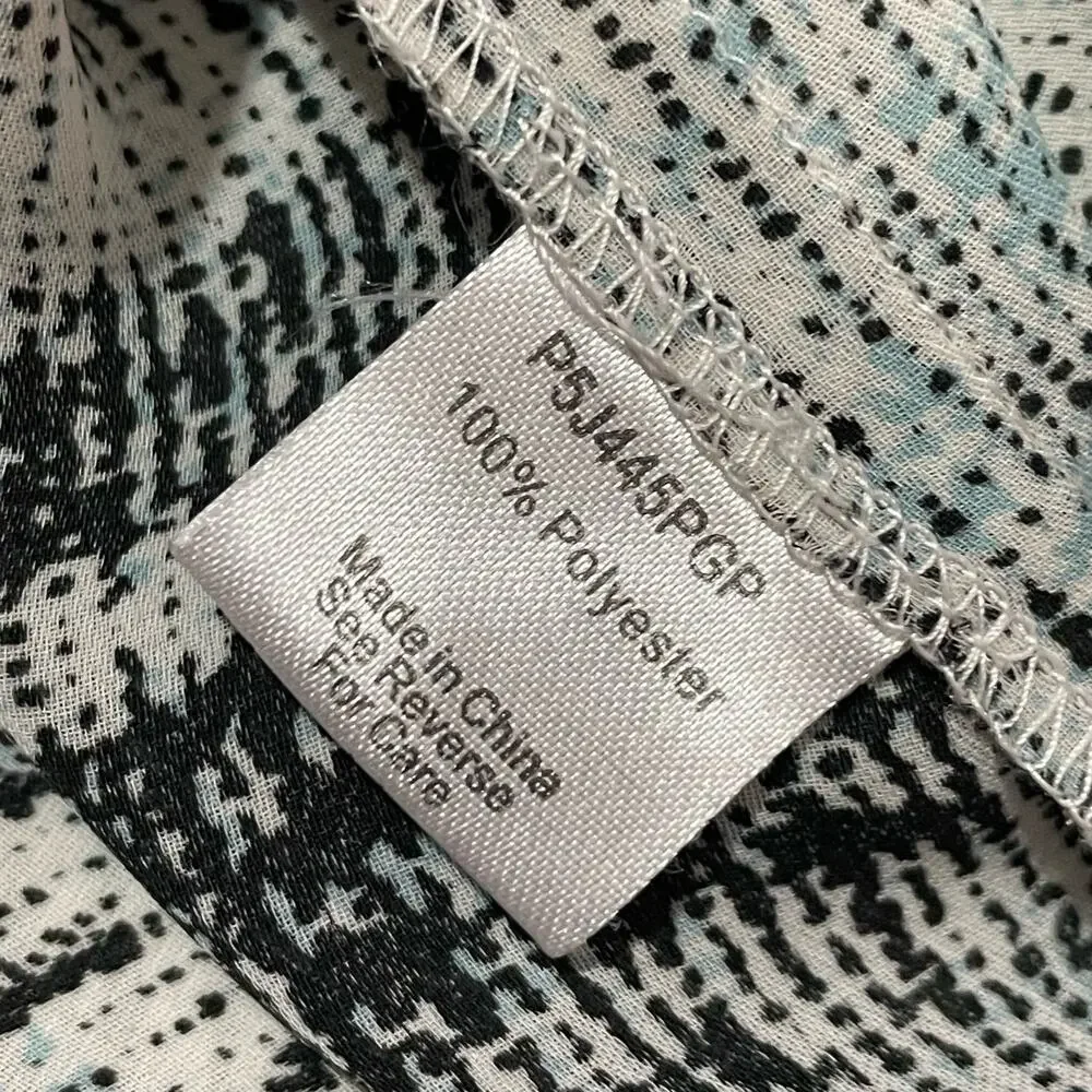 Parker Faux Wrap Sleeveless Top - Multi Color - Medium - Picture 13 of 14